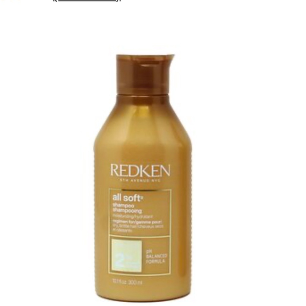Redken All Soft Shampoo - Gold Bottle